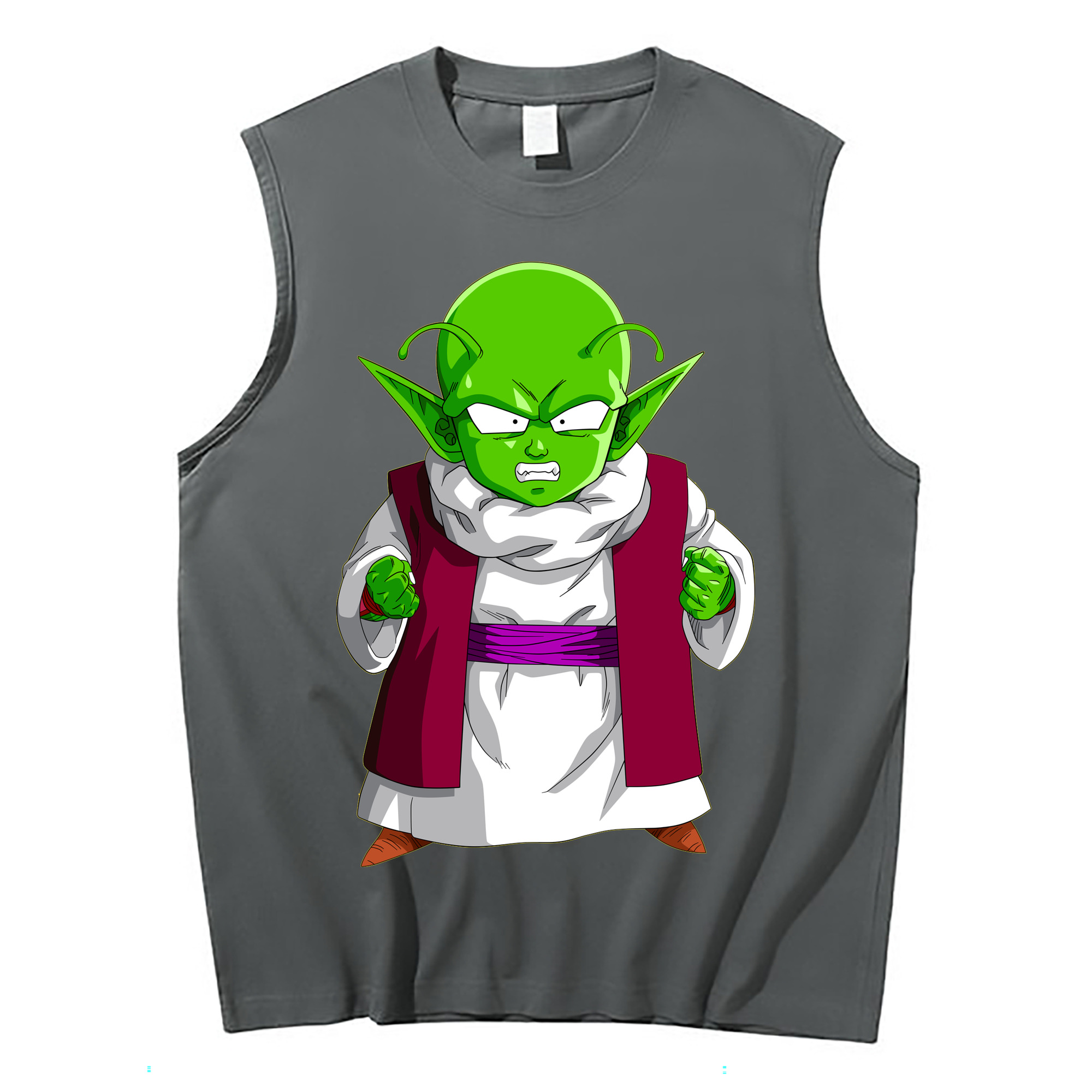 （画像用） ドラゴンボール ピッコロ DRAGON BALL Piccolo コットン100％タンクトップ（フロントプリント）